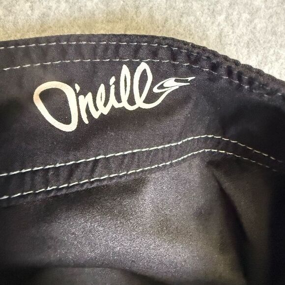 O'Neill Men's Size 32 Black Board Shorts Swim Trunks Swimwear 10" Inseam - Picture 6 of 6